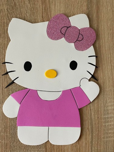 Moosgummi figur hello - hello, kitty