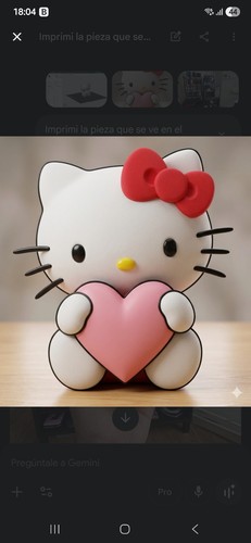 Hello kitty figur mit herz - mit,