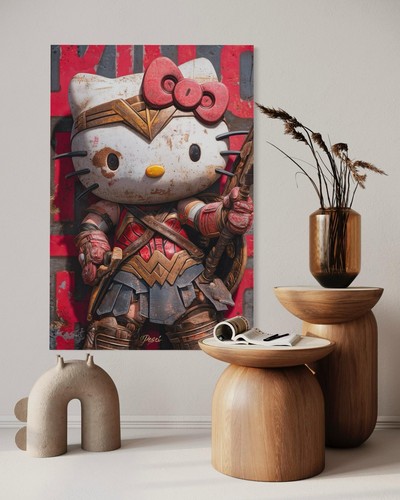 Hello kitty leinwand - kitty, bild