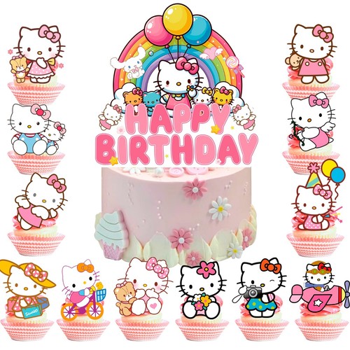 Hello kitty birthday cake - kitty,