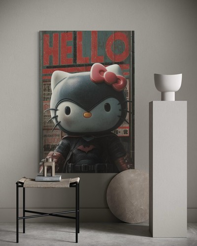 Hello kitty leinwand bild - hello,